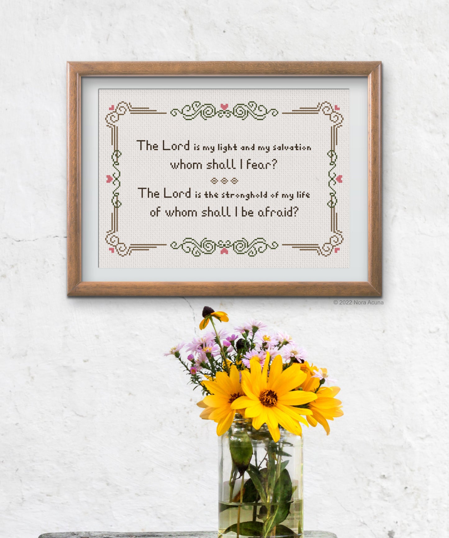 'The Lord is My Salvation' Pattern