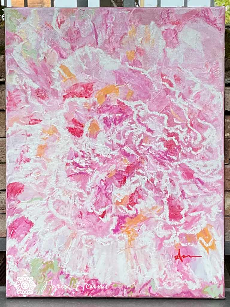 "Subtle Flourish" Floral Painting