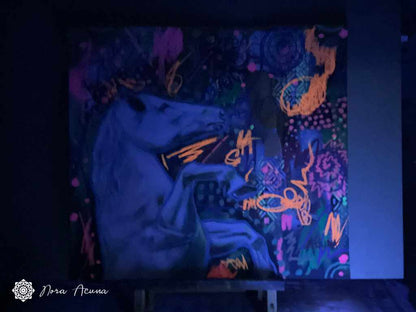 "Freedom in Motion" Mixed Media