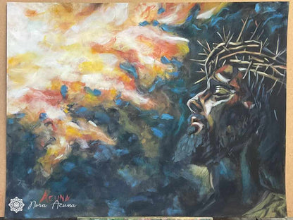 "Passion's Glow" Mixed Media