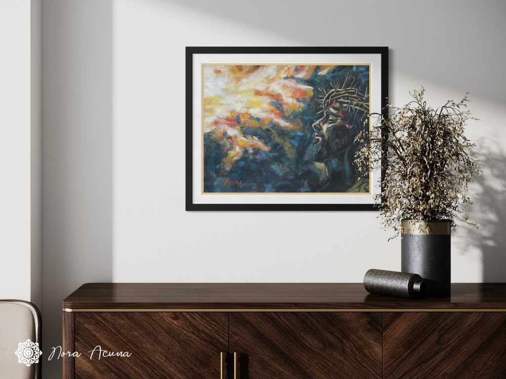 "Passion's Glow" Mixed Media
