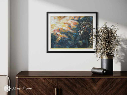 "Passion's Glow" Mixed Media