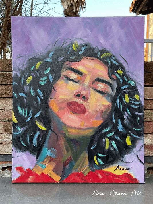 "Whispered Hues" Oil Painting