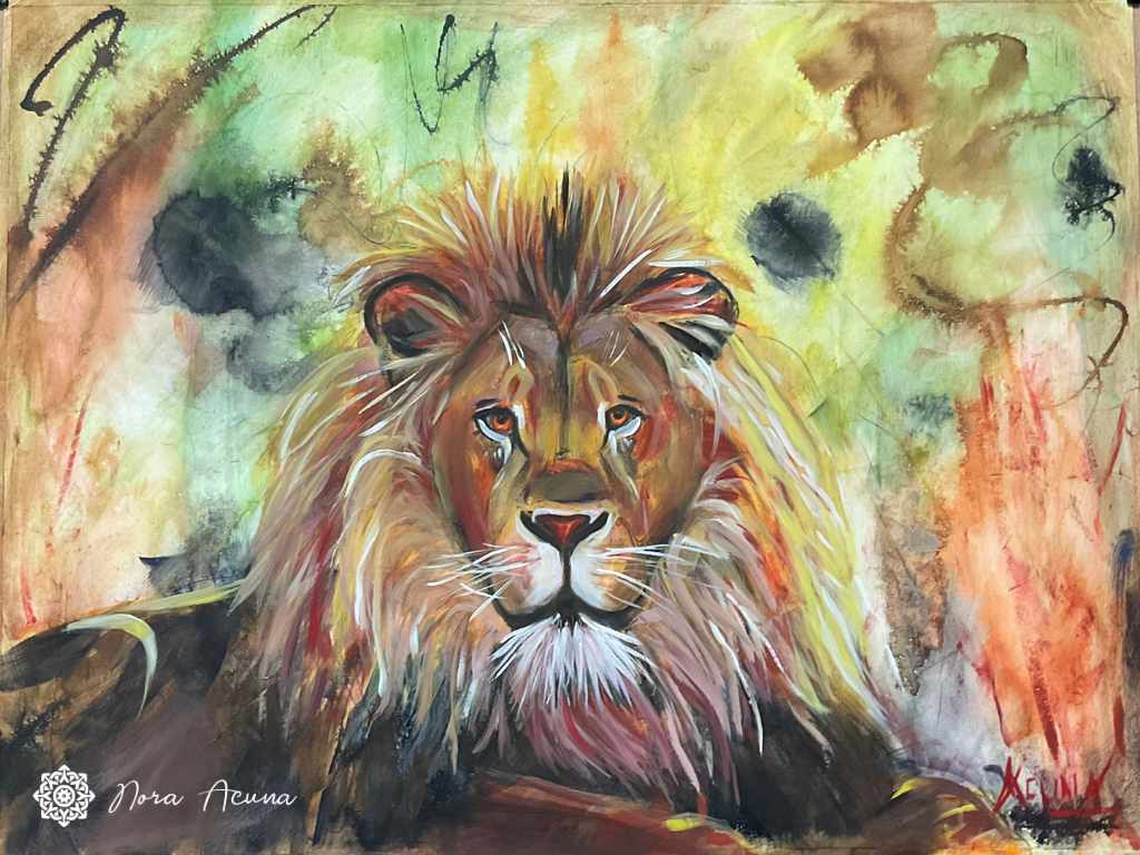 "At Rest" Mixed Media
