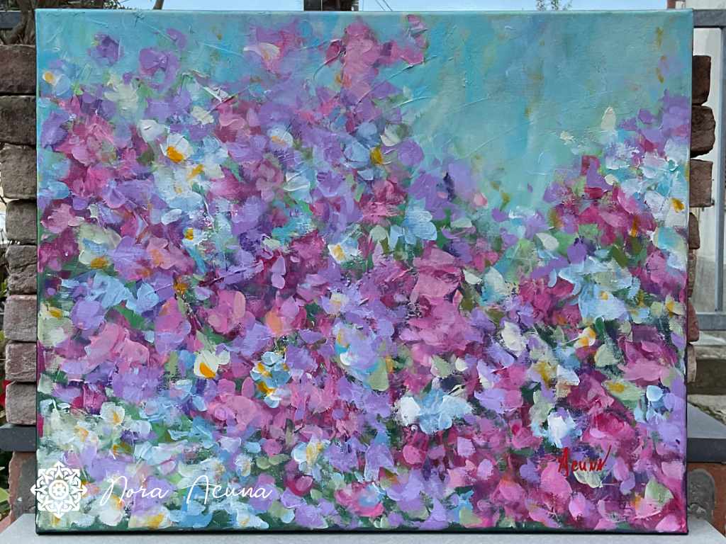"Painterly Spring" Floral