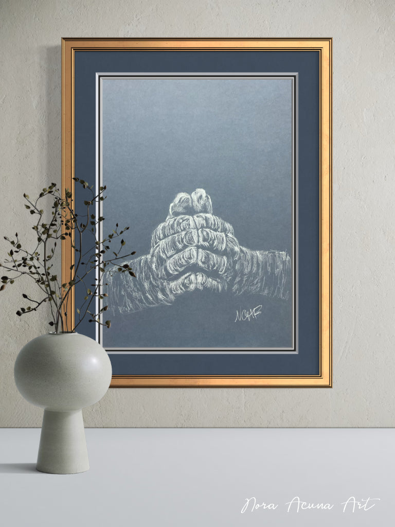 "Unity" White Charcoal