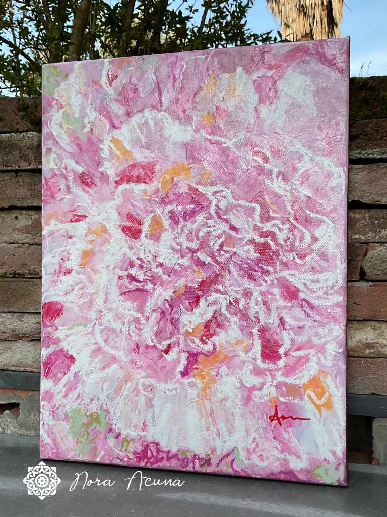 "Subtle Flourish" Floral Painting