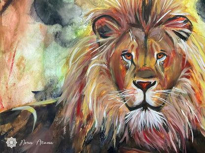 "At Rest" Mixed Media
