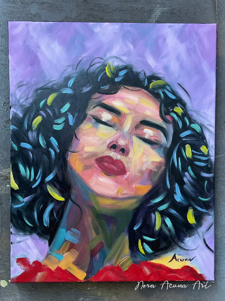 "Whispered Hues" Oil Painting