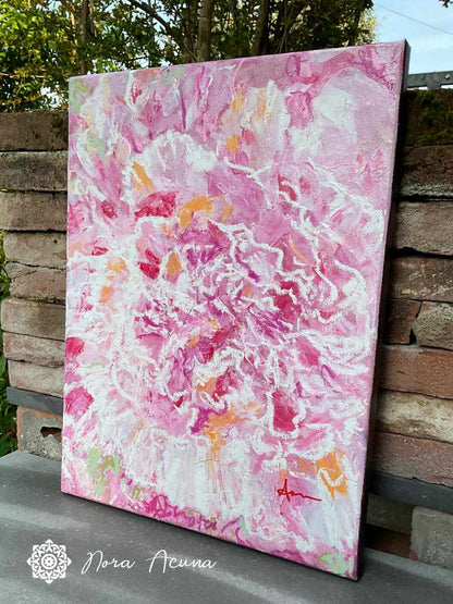 "Subtle Flourish" Floral Painting