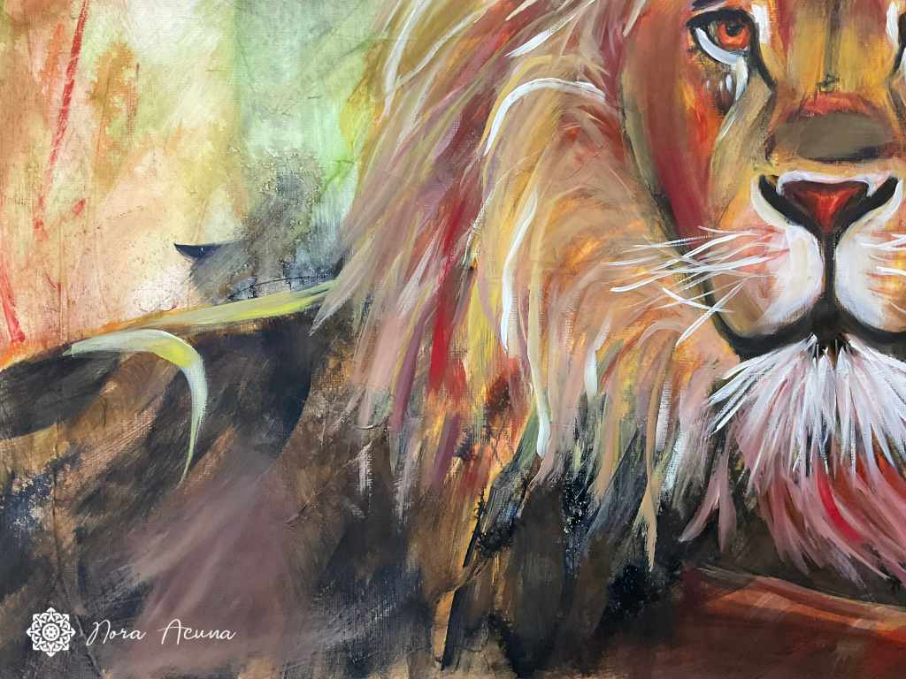 "At Rest" Mixed Media