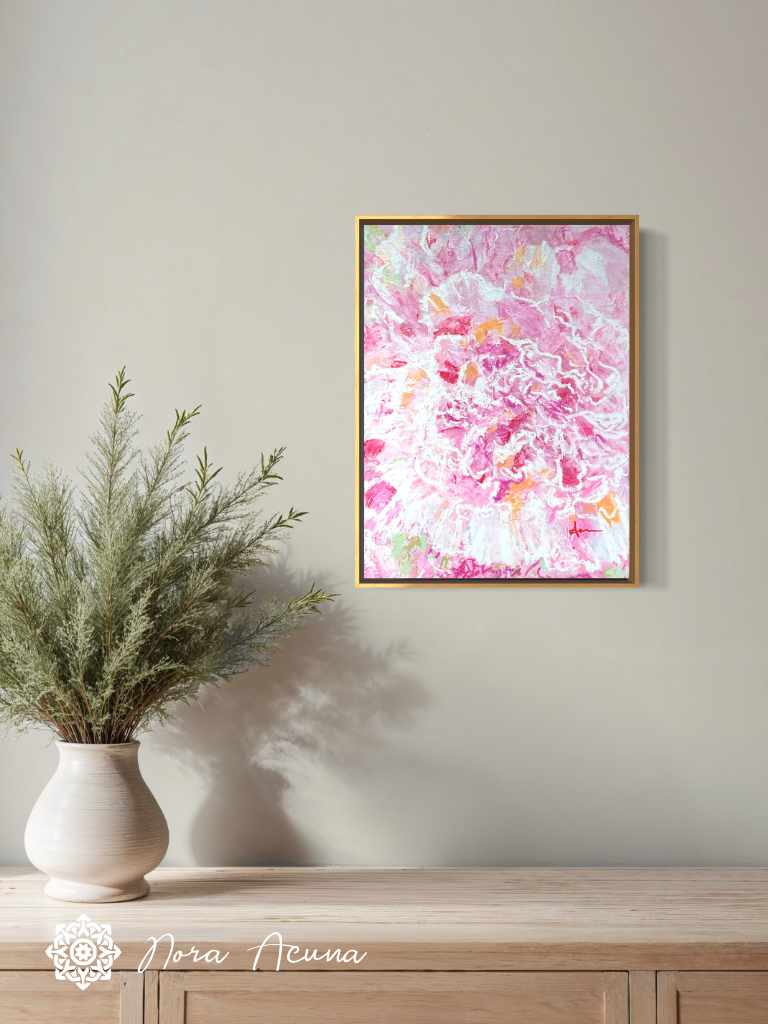 "Subtle Flourish" Floral Painting