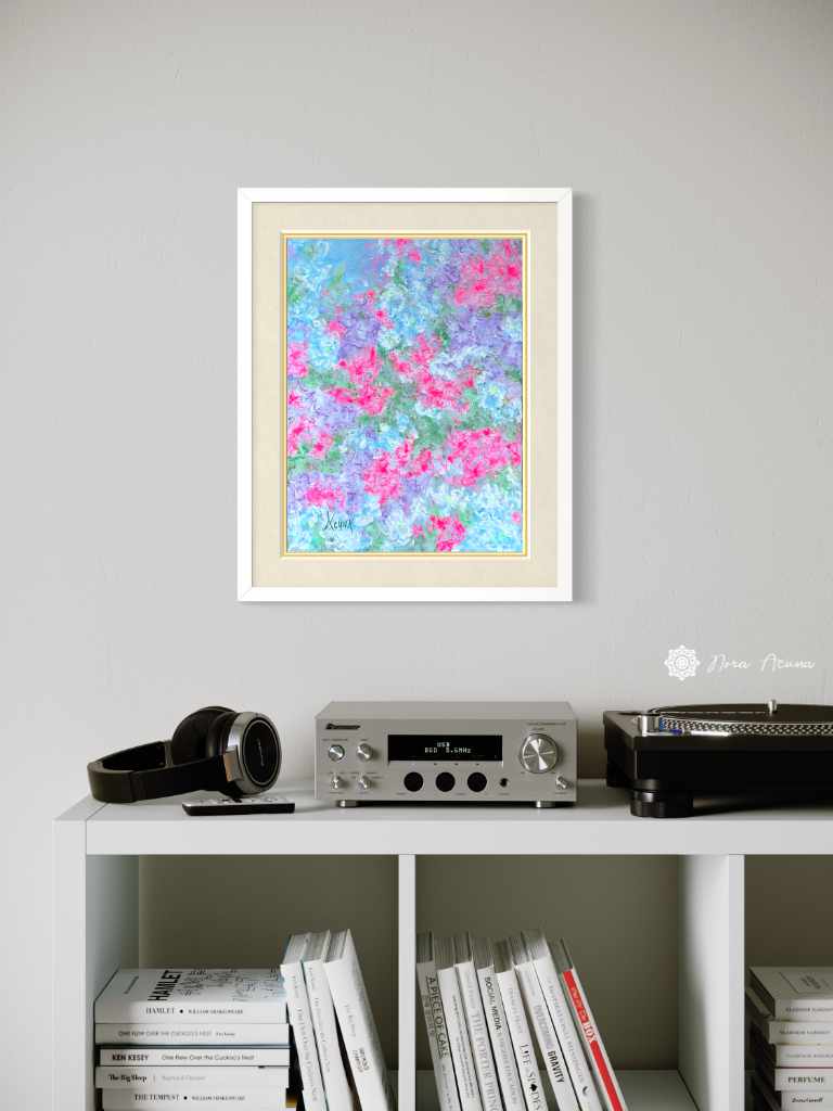 "Garden's Breath" Mixed Media