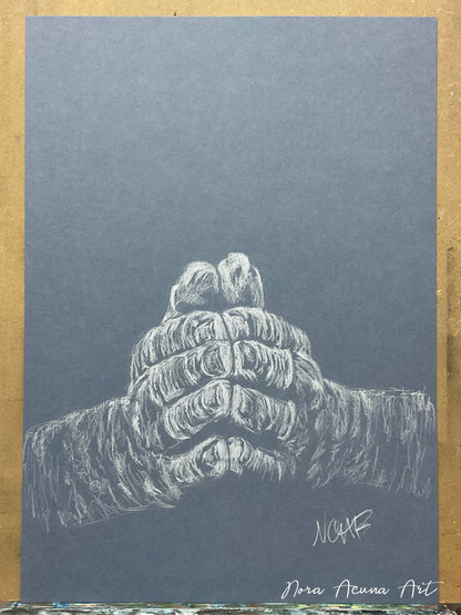 "Unity" White Charcoal