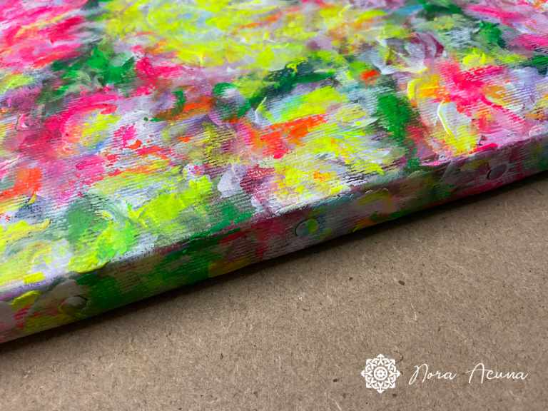 "Mystic Garden Journey" Mixed Media