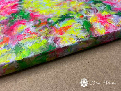 "Mystic Garden Journey" Mixed Media