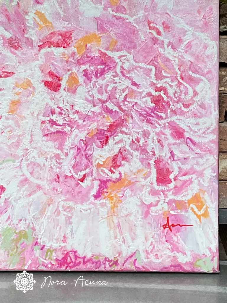 "Subtle Flourish" Floral Painting