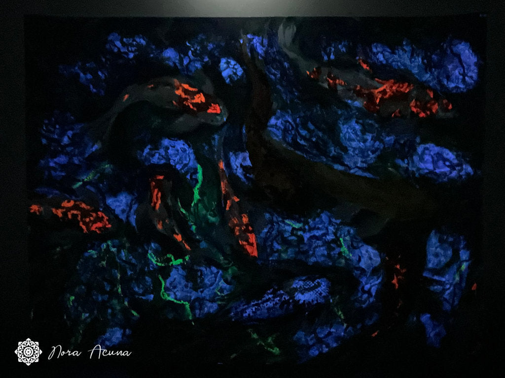 "Acqua Symphony" Mixed Media