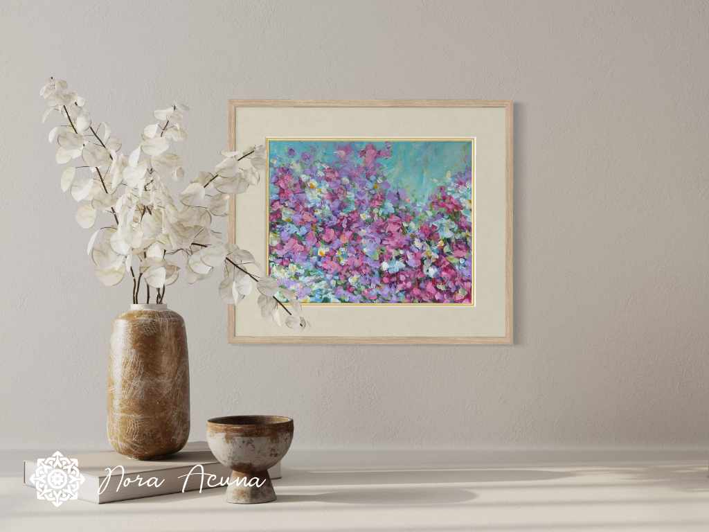 "Painterly Spring" Floral