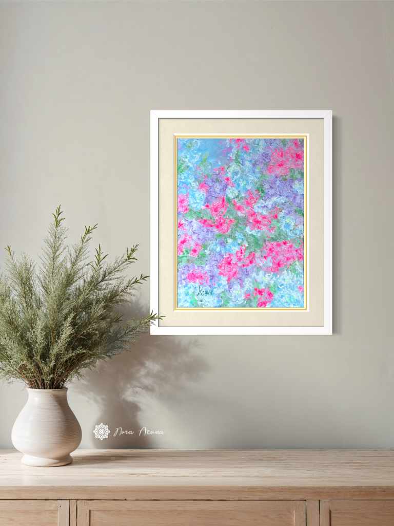 "Garden's Breath" Mixed Media