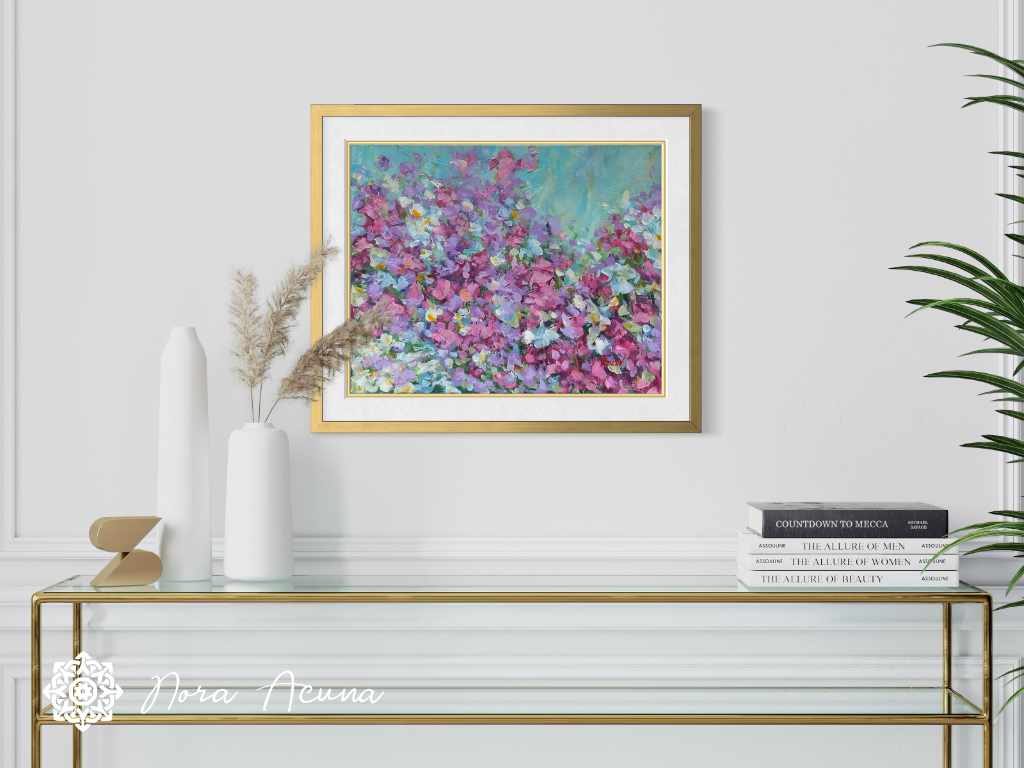 "Painterly Spring" Floral