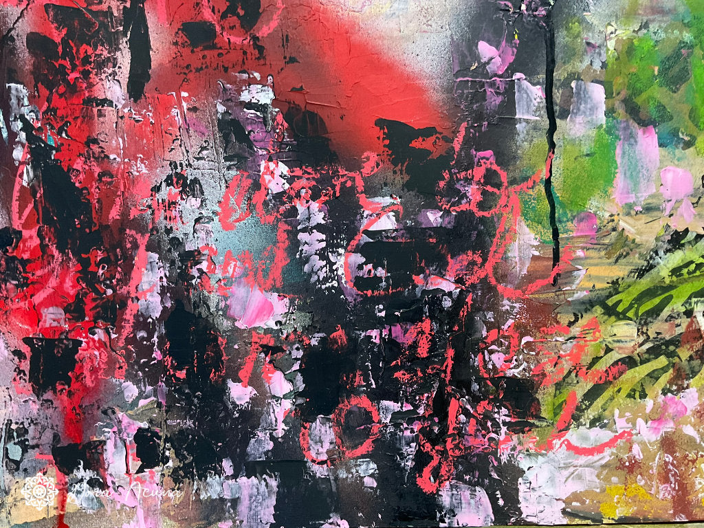 "Abstract Fragments" Mixed Media