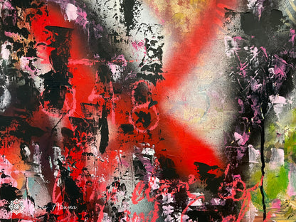 "Abstract Fragments" Mixed Media