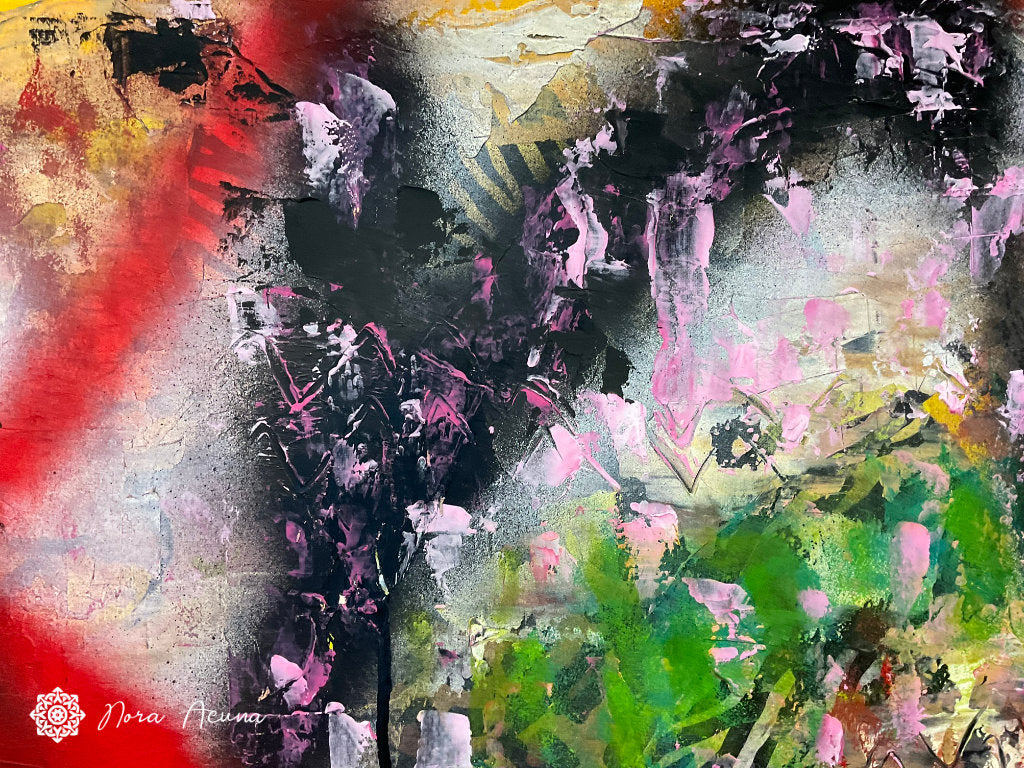 "Abstract Fragments" Mixed Media