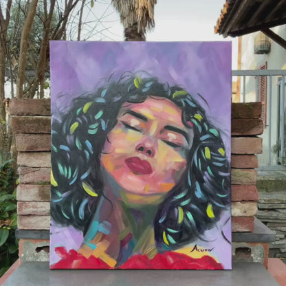 "Whispered Hues" Oil Painting